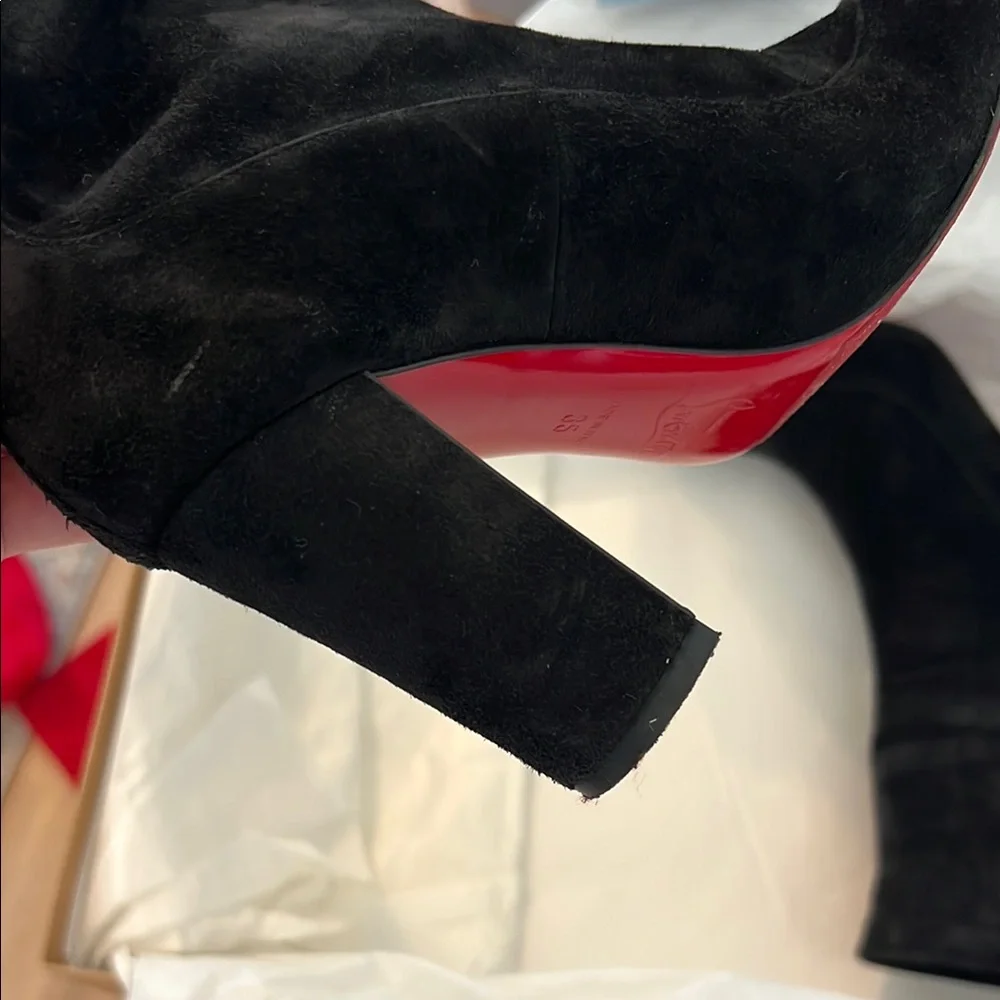 Elegant Black Women's Boots - Picture 5 of 16